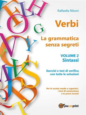 cover image of Verbi. La grammatica senza segreti. Volume 2. Sintassi